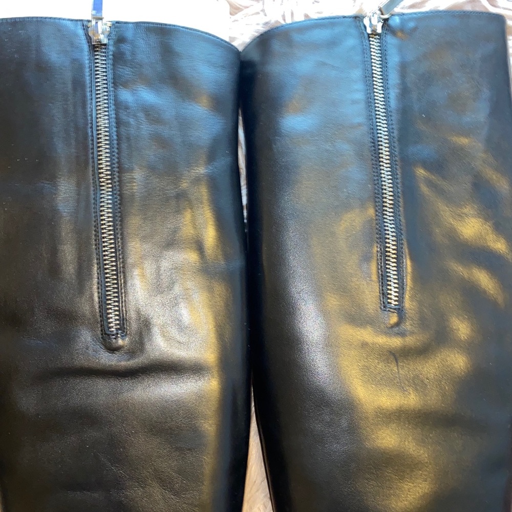 Black Knee High Boots